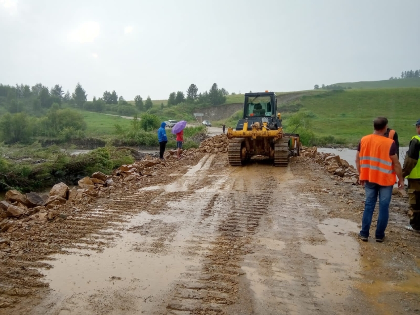 Проезд в Тунгокоченский район Забайкалья восстановили после наводнения