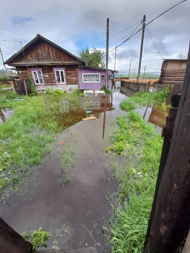 Сёла Газ-Заводского района в Забайкалье отрезаны от райцентра из-за наводнения 