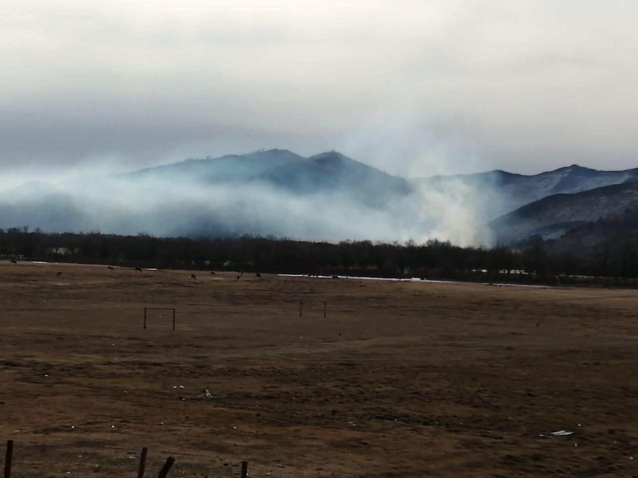 ​Пожар в Кыринском районе локализован