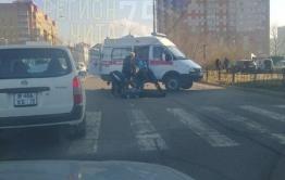 В Чите сбили пенсионерку – она переходила дорогу на красный  