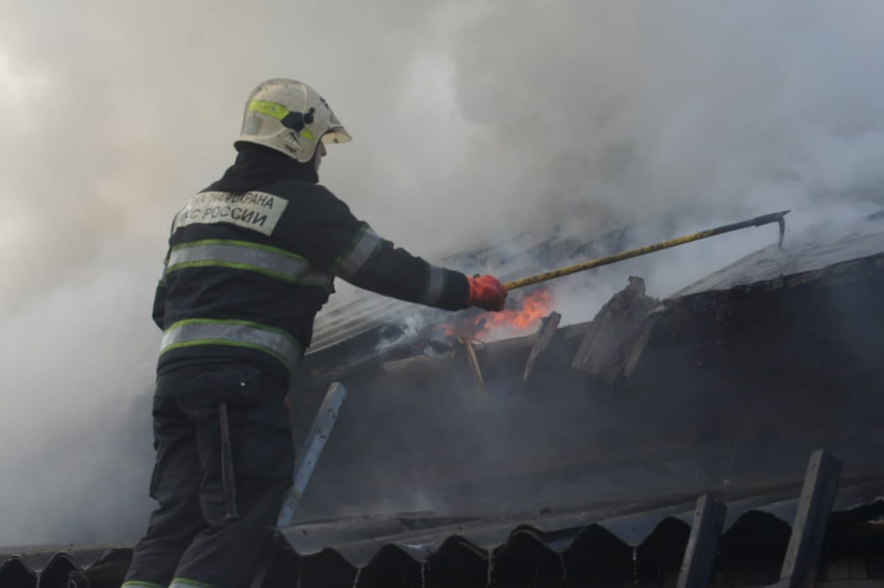Два забайкальца задохнулись при пожаре в Оловянной 