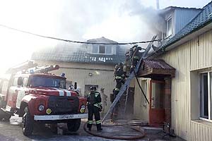 В Улан-Удэ произошел пожар в гостинице