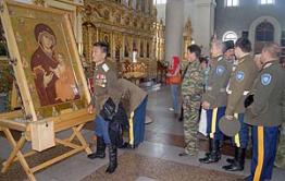 В Читу на один день прибыла Иверская икона Божией Матери