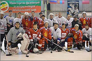 Читинские хоккеисты проиграли национальной сборной Монголии
