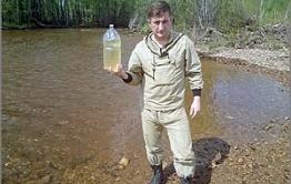 После визита «Вечорки» вода в могочинских реках стала чистой