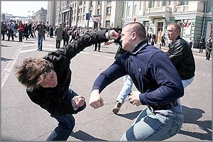Водитель троллейбуса избил жителя Читы