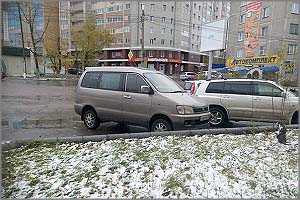Корреспонденты «Вечорки» не смогли выехать в командировку из-за снегопада