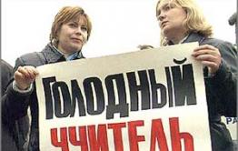 В Приаргунске учителя объявили забастовку