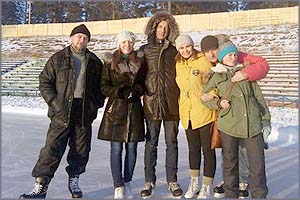 «Вечорка» в День печати ушла на лед