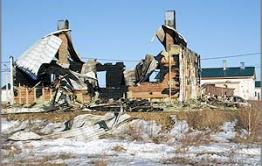 Дом для переселенцев в Аксеново-Зиловском подожгли