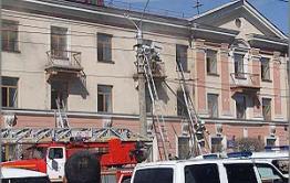 В Чите горит Государственный университет