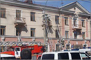ЧП в ЗабГУ: Пожарные получили сигнал о возгорании еще за час до основных событий