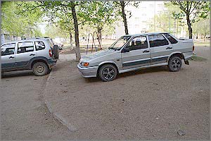 В Краснокаменске прошел рейд по выявлению случаев неправильной парковки