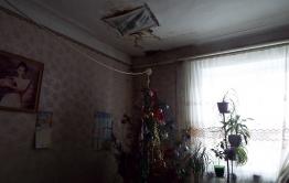 В Борзе на семью с детьми падает потолок
