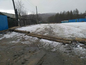 Дома жителей села Семиозерная Могочинского района оказались в зоне подтопления 