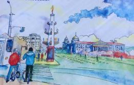 В Чите двойной праздник – День пограничника и День города.
