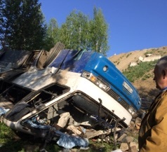 Автобус, в котором погибли паломники, за два дня до аварии пригнали из Сургута
