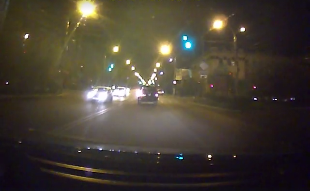 В интернет выложили видео ДТП с бодибилдером Алексеем Забелиным (видео)