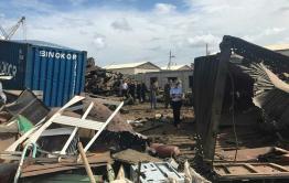 В Чите на металлобазе взорвалась боевая часть комплекса С-200