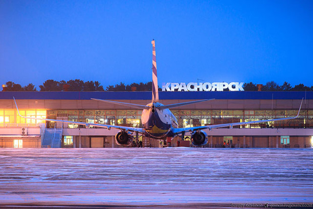 Авиарейс «Чита - Москва» вынужденно приземлился в Красноярском аэропорту