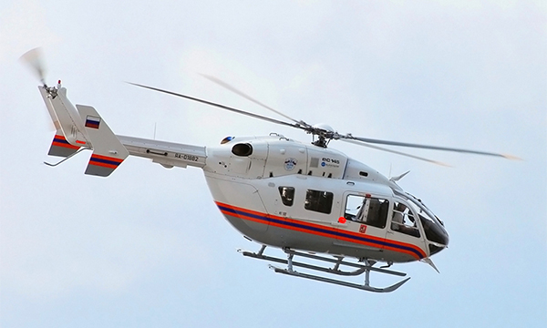 Вертолет с медиками вылетел на помощь пострадавшим в ДТП детям