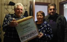 Тепловая пушка от «ТеплоСибири» у семьи Тарасовых из Дровяной