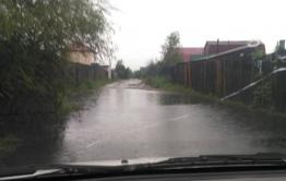 Вода топит дом журналиста «Вечорки»