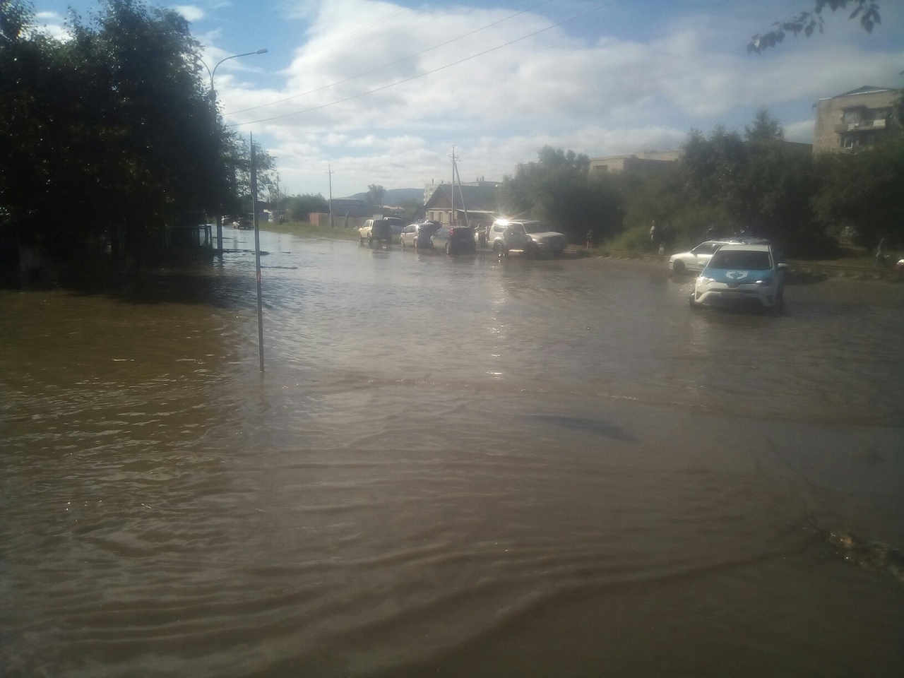 Привоз, мотор и даже Ноев ковчег пострадали от наводнения в Чите