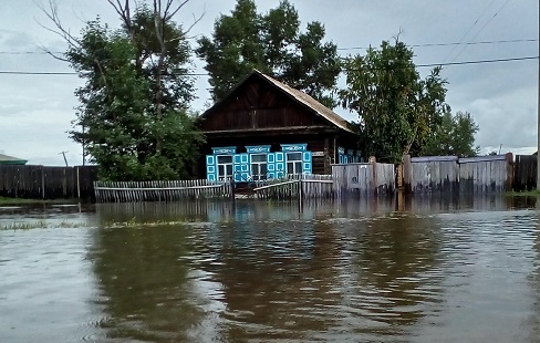 Балей остался без воды в разгар наводнения