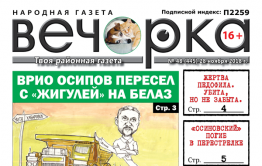 «Вечорка» № 48 (455): Забайкальцев оставили без бюджета, читинского депутата без мандата, а «Осиновских» без брата