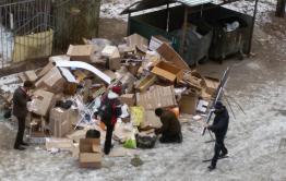 Читинка пожаловалась «Вечорке» на мусор магазинов из-за которого случился пожар