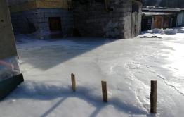 Грунтовые воды затопили десятки гаражей в Чите