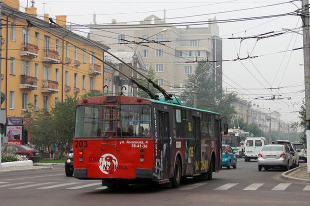 Проезд в читиинских троллейбусах поднялся до 22 рублей