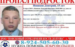 Нашелся 15-летний подросток, потерявшийся в Борзе