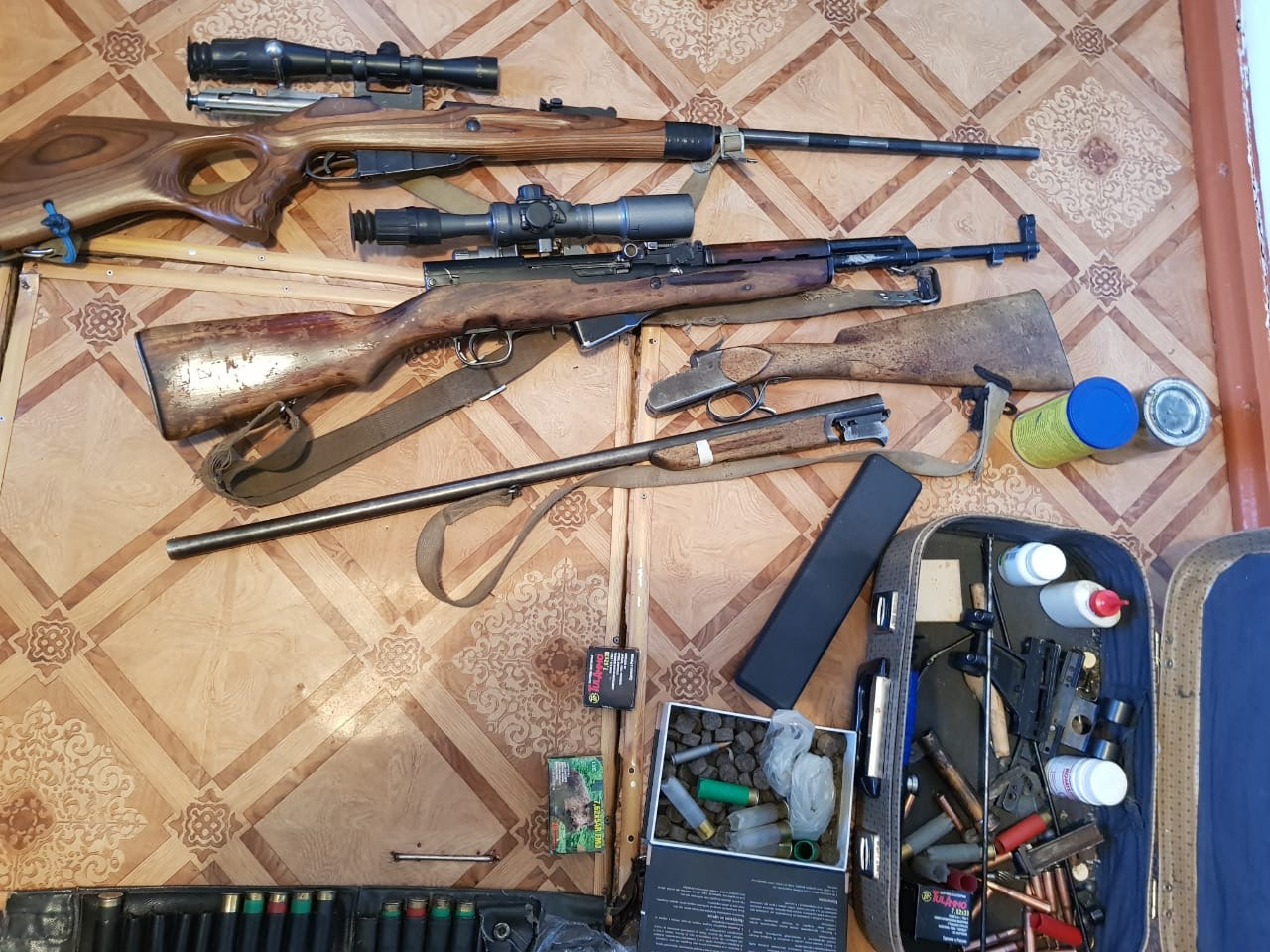 В Забайкалье из незаконного оборота изъяли десятки единиц оружия и боеприпасы