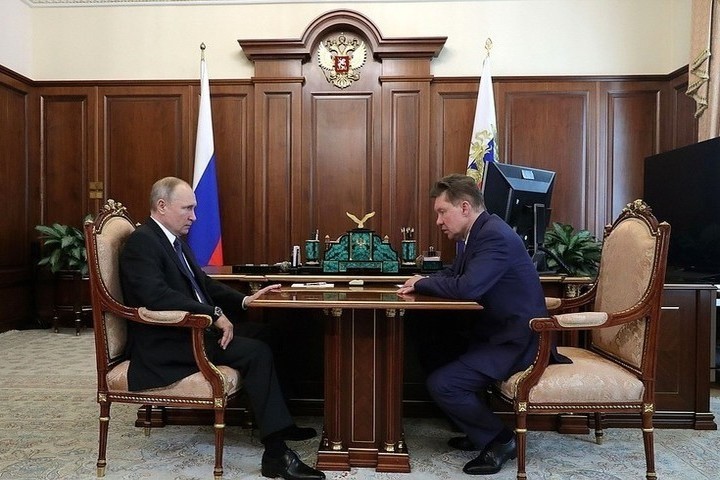 ​Миллер обсудил с Путиным газификацию Забайкалья