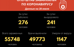 Шестеро забайкальцев скончалось от коронавируса за сутки