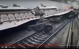 На ЗабЖД устранены последствия схода с путей военного эшелона