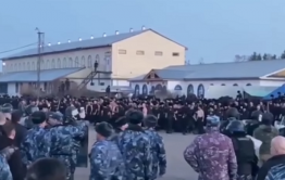 Бунт в колонии строгого режима №15 в Иркутской области. (фото, видео)