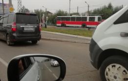 Красно-белый троллейбус поставили на место золотого в Чите