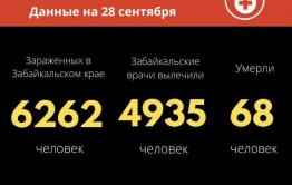 Еще 81 человек заразился коронавирусом в Забайкалье 