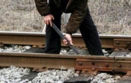 В Чите задержаны похитители железнодорожных накладок