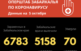 За сутки в Забайкалье 91 человек заболел коронавирусом