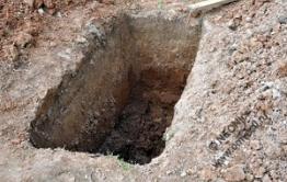 В Краснокаменске на кладбище вырыты могилы для будущих покойников