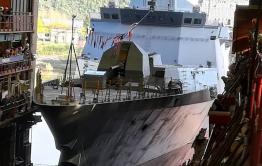 ​Корабль имени Алдара Цыденжапова спустили на воду в Комсомольске-на-Амуре
