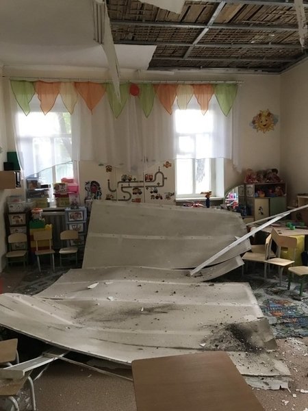 Следователи начали проверку по факту обрушения потолка в детском саду № 38 в Чите