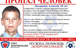 Студент-сирота из Хилка пропал в Чите после лечения