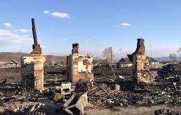 Врио Осипов в Алек.-Заводском районе посетил села, пострадавшие от пожаров