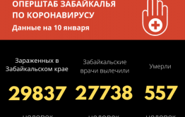 Число заболевших коронавирусом забайкальцев приближается к 30 тысячам