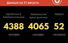 Число жертв коронавируса в Забайкалье выросло до 52-х